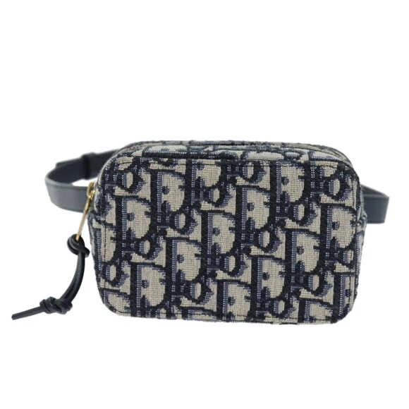 Christian Dior Trotter Canvas Waist bag Navy Auth 73251AV - Picture 14 of 16